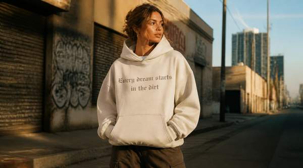 Build an Earth-Toned Outfit Around the Success That Never Dies Seed Hoodie