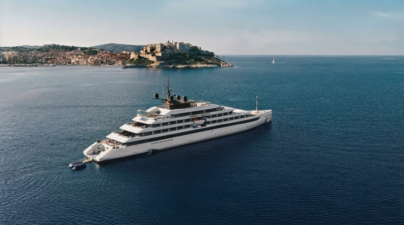 Editorial illustration for How Hull Shape and Foils Decide a Superyacht's Efficiency, Stability and Comfort
