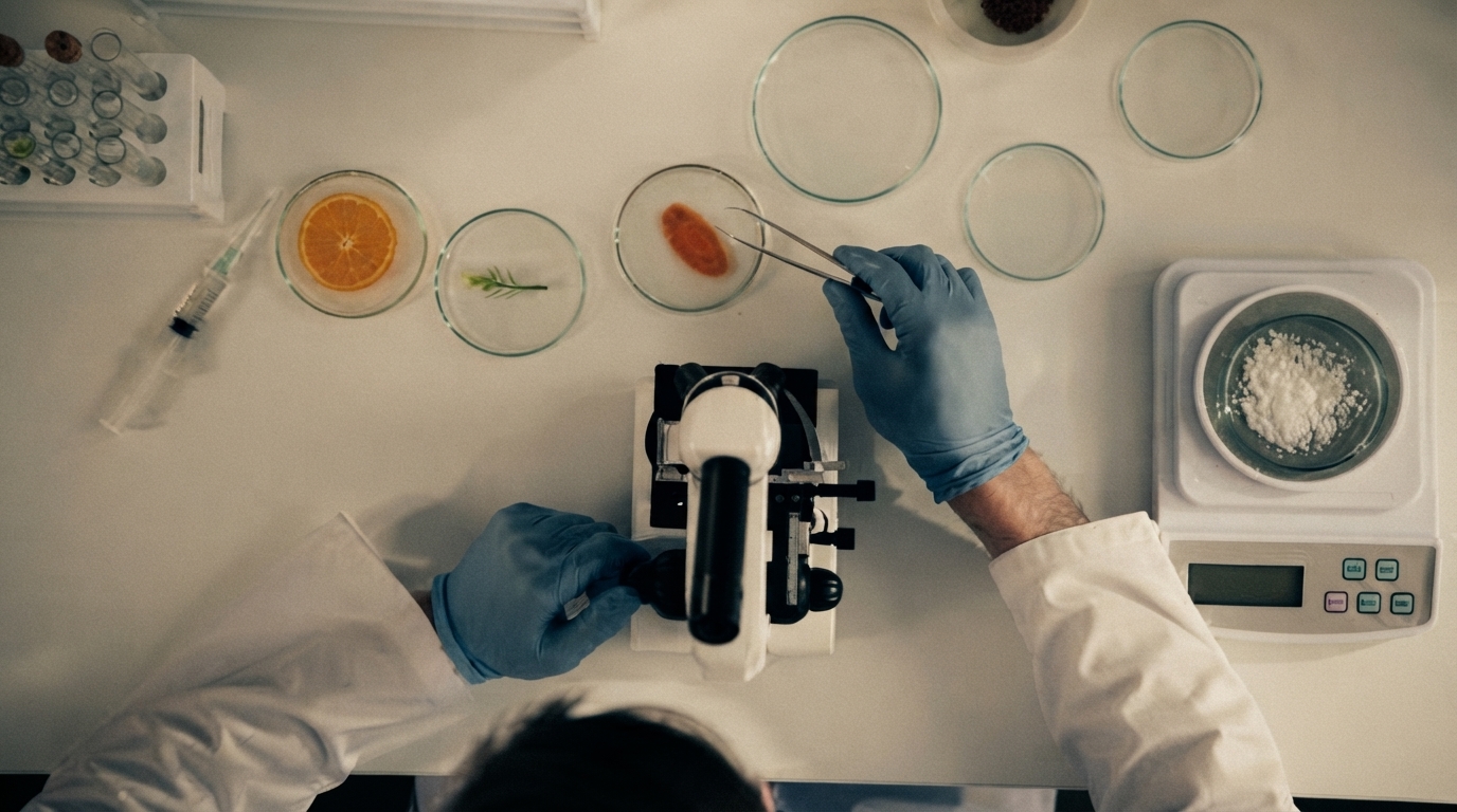 Editorial illustration for The Science of Flavor: A Molecular Framework for Food and Wine Pairing