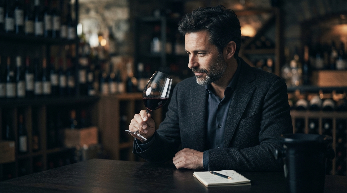 Editorial illustration for Your Brain Is the Winemaker: How to Engineer a Better Glass of Wine